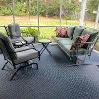 Household gift powder coating patio furniture