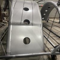 Industrial powder coating industrial arch