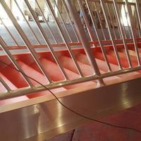 Industrial powder coating staircase