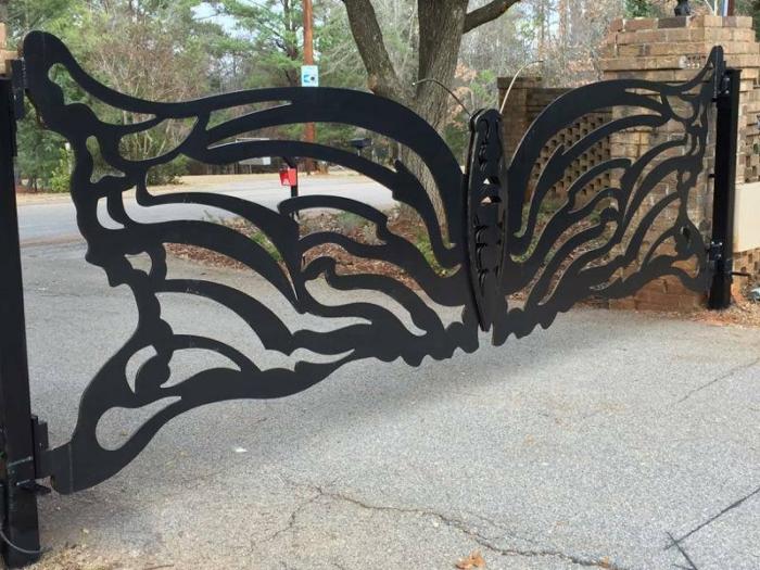 industrial powder coating artisan gate