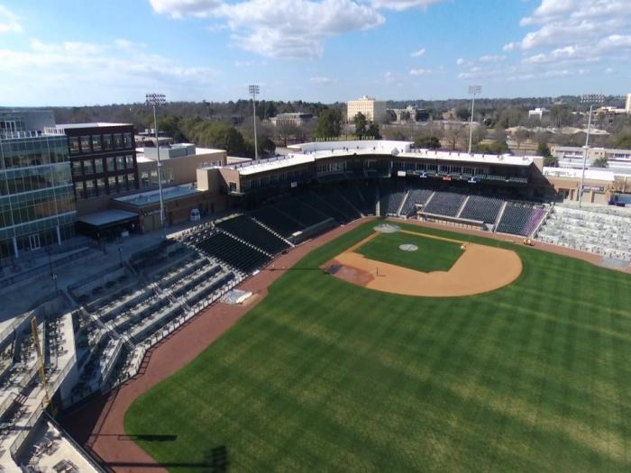 industrial powder coating exterior baseball field