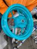 automobile powder coating turquoise wheel rim